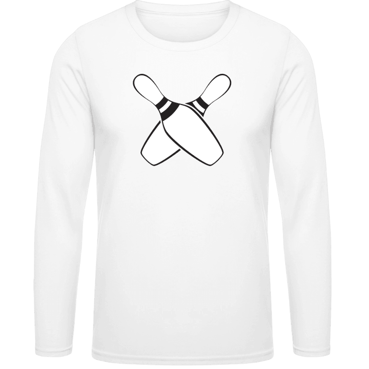 Bowling Crossed T-shirt à manches longues contain pic