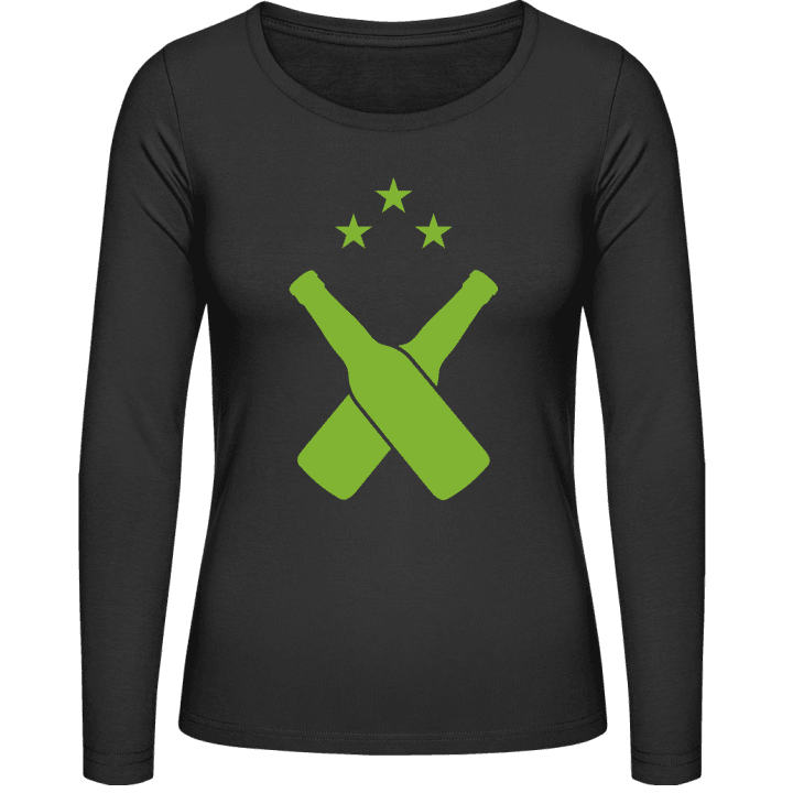 Beer Bottles Crossed Women long Sleeve Shirt contain pic