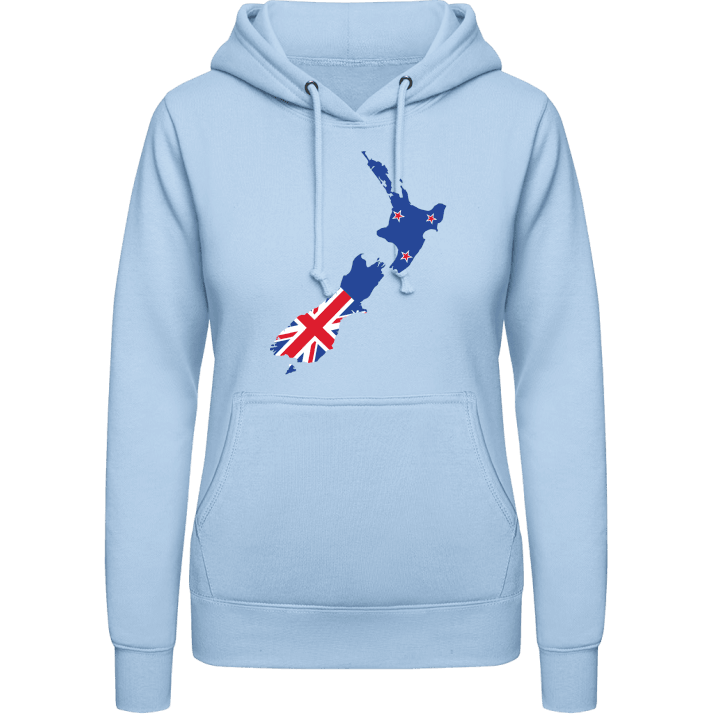 New Zealand Map Women Hoodie contain pic