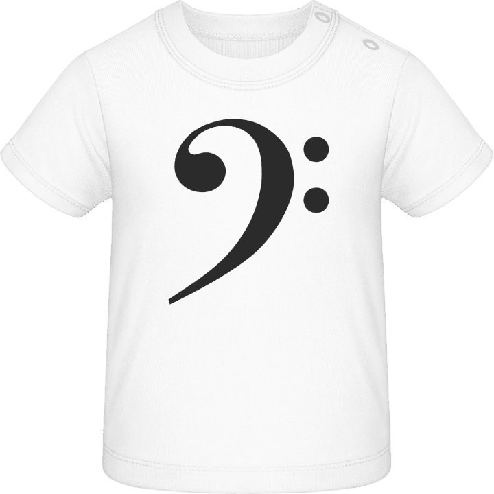 Bass Clef Baby T-skjorte contain pic