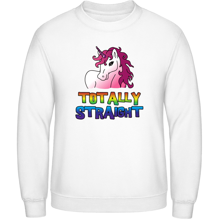 Totally Straight Unicorn Sweatshirt 0 image