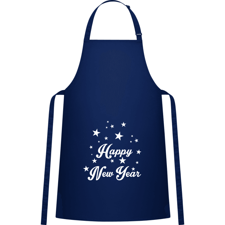 Happy New Year With Stars Förkläde för matlagning 0 image