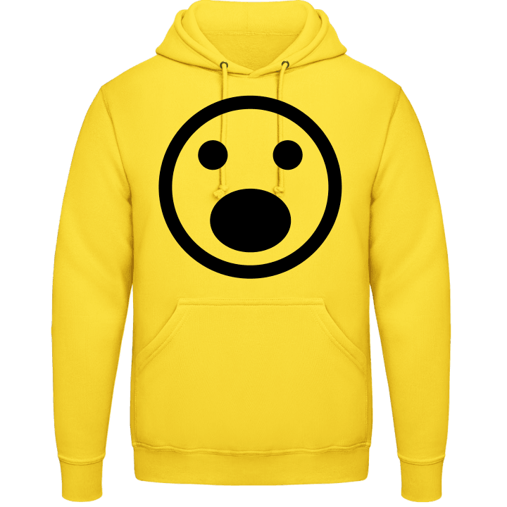 Horrified Smiley Hoodie contain pic