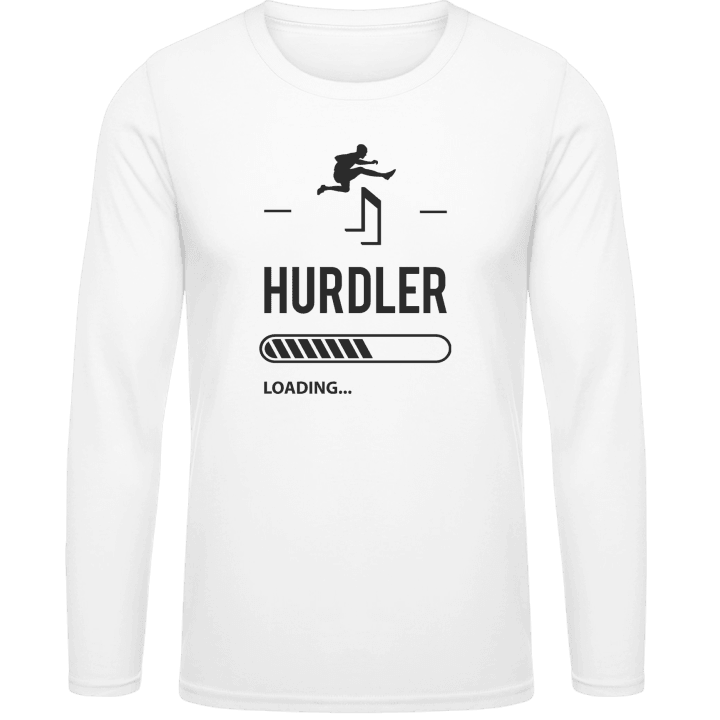 Hurdler Loading T-shirt à manches longues contain pic