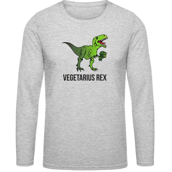 Vegetarius Rex Langarmshirt contain pic