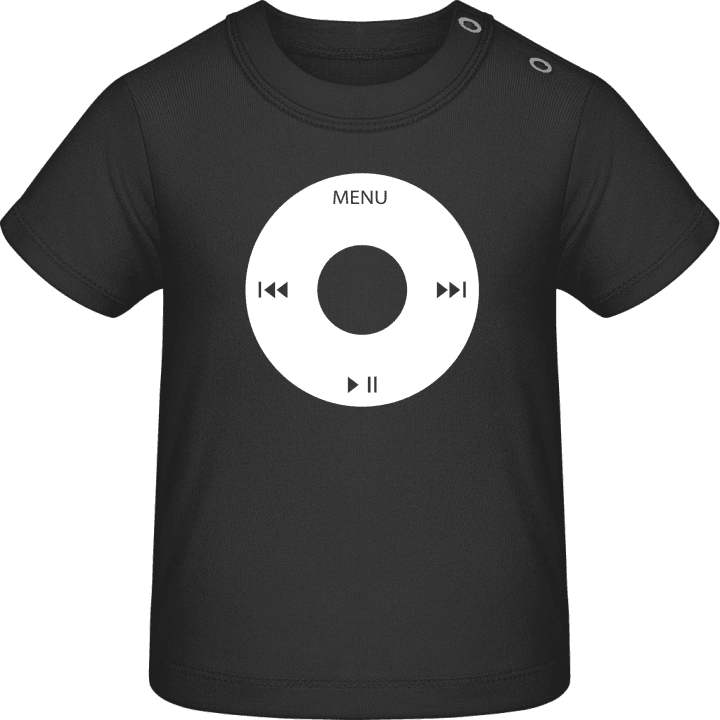 iPod Menu T-shirt för bebisar contain pic