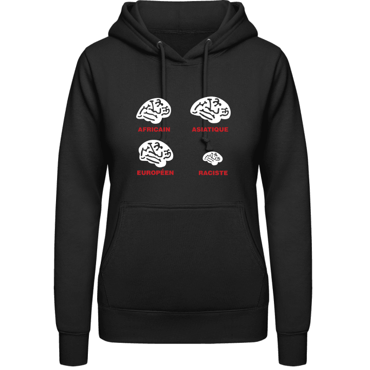 Raciste Vrouwen Hoodie contain pic