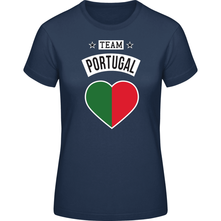 Team Portugal Heart Vrouwen T-shirt 0 image