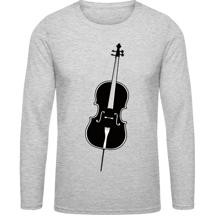 Cello Outline Long Sleeve Shirt contain pic