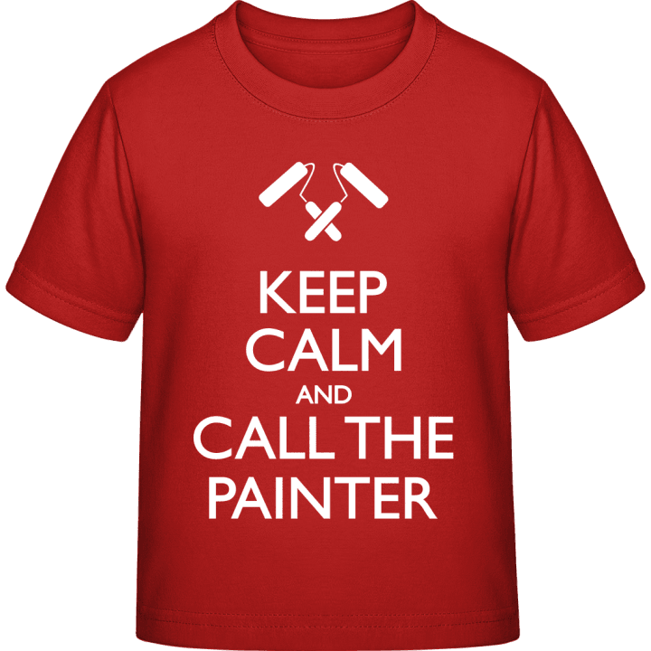 Keep Calm And Call The Painter T-shirt för barn contain pic
