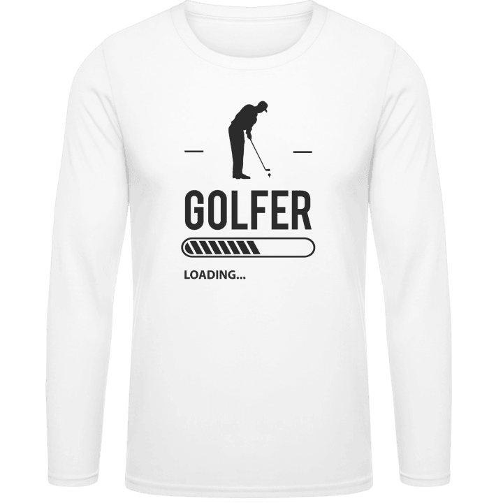 Golfer Loading T-shirt à manches longues contain pic