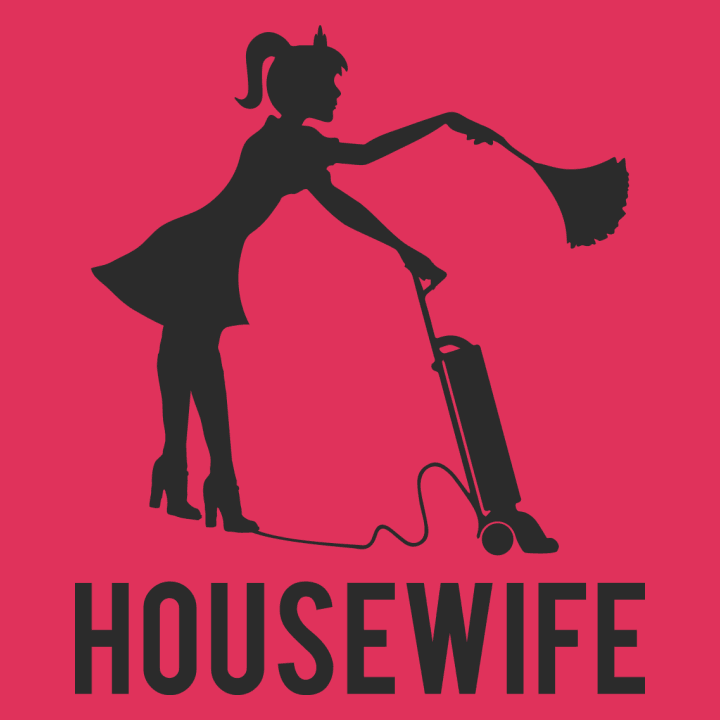 Housewife Silhouette Stofftasche 0 image