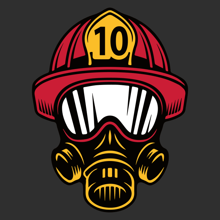 Firefighter Colored Mask Barn Hoodie 0 image