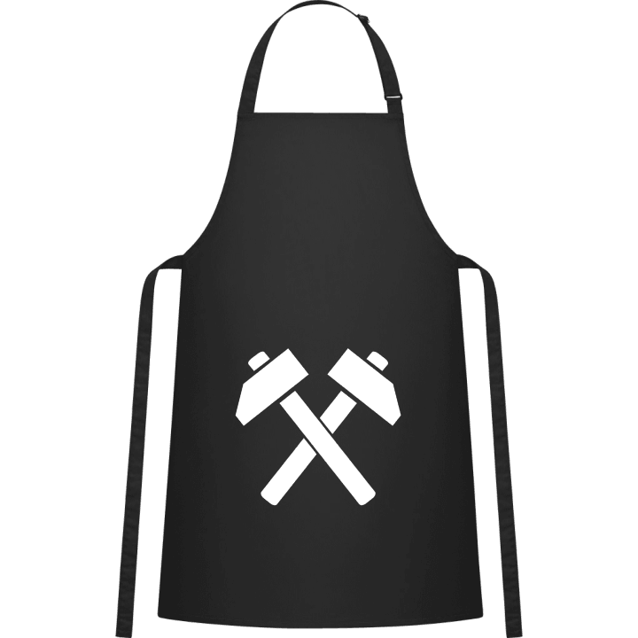 Crossed Hammers Kitchen Apron contain pic