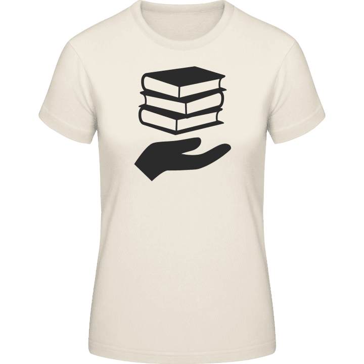Books And Hand Frauen T-Shirt 0 image
