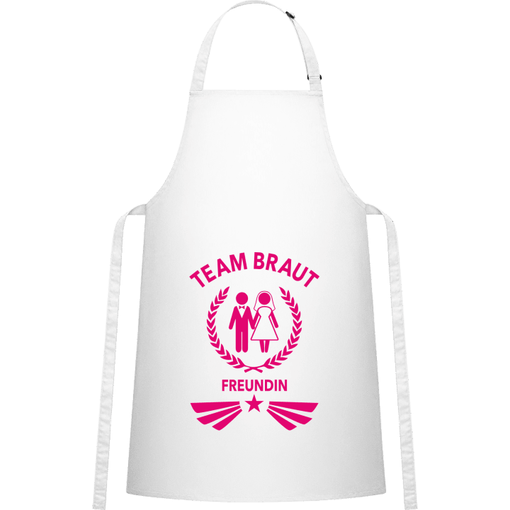 Team Braut Freundin Delantal de cocina contain pic