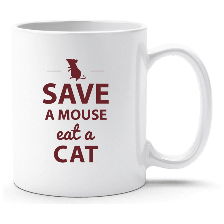 Save A Mouse Eat A Cat Beker 0 image
