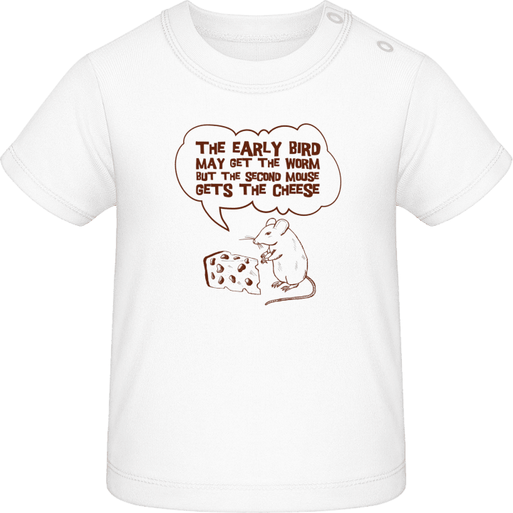 The Early Bird vs The Second Mouse T-shirt bébé 0 image