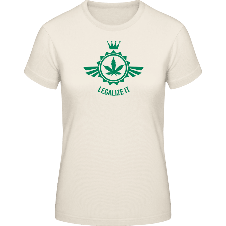 Legalize It Weed Frauen T-Shirt contain pic