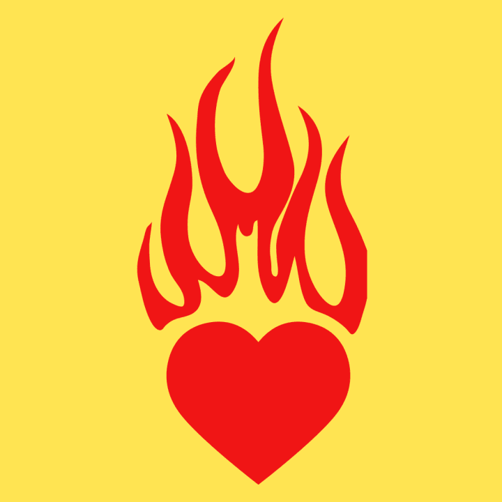 Heart On Fire Förkläde för matlagning 0 image