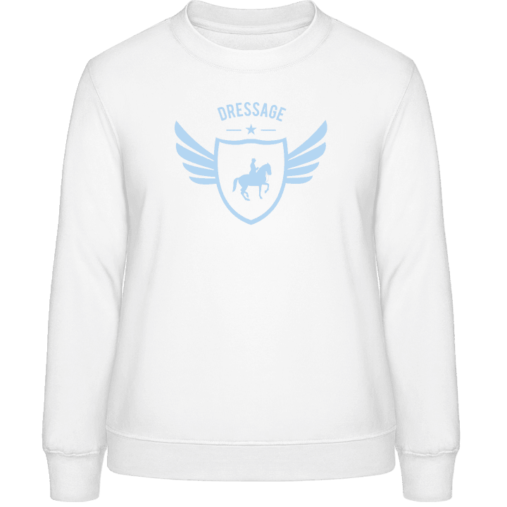 Dressage Winged Sudadera de mujer contain pic