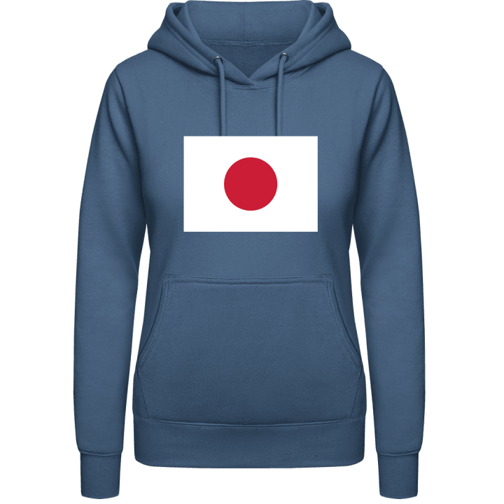Japan Flag Hoodie för kvinnor 0 image