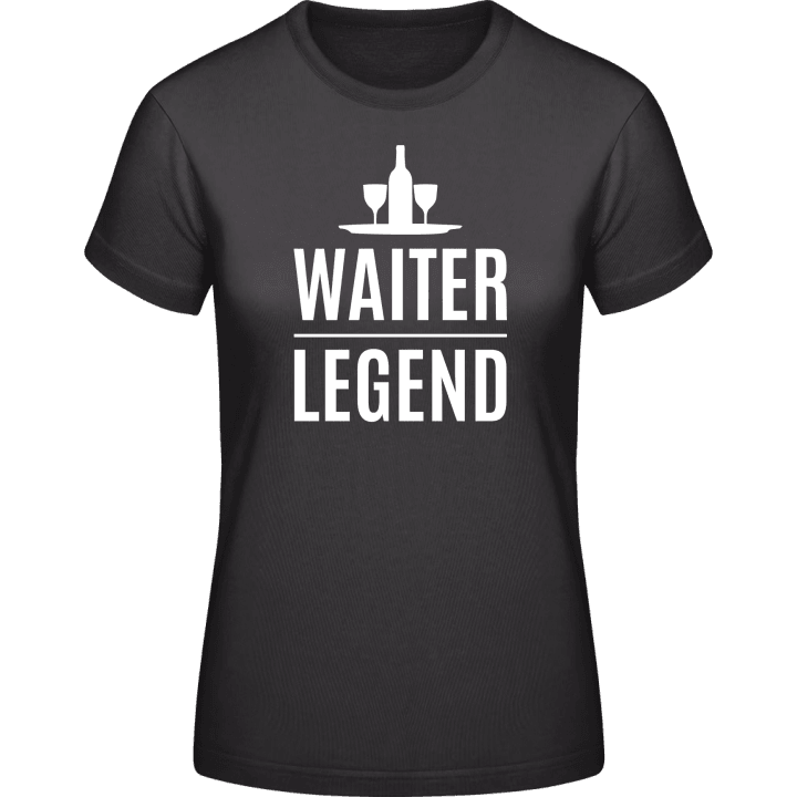 Waiter Legend T-shirt för kvinnor contain pic