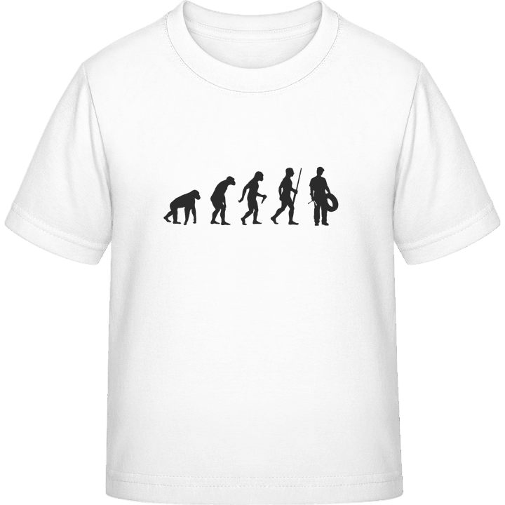 Auto Mechanic Evolution Kids T-shirt contain pic