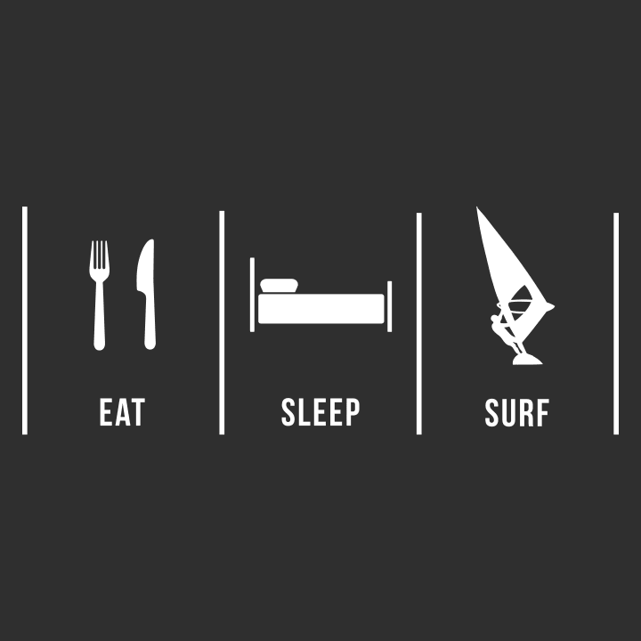Eat Sleep Windsurf T-shirt à manches longues 0 image
