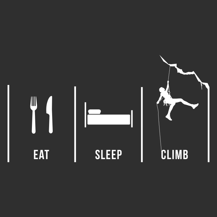 Eat Sleep Climb T-shirt för kvinnor 0 image