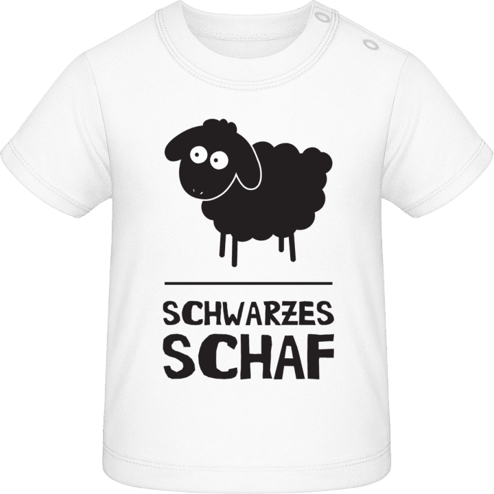 Schwarzes Schaf T-shirt för bebisar 0 image