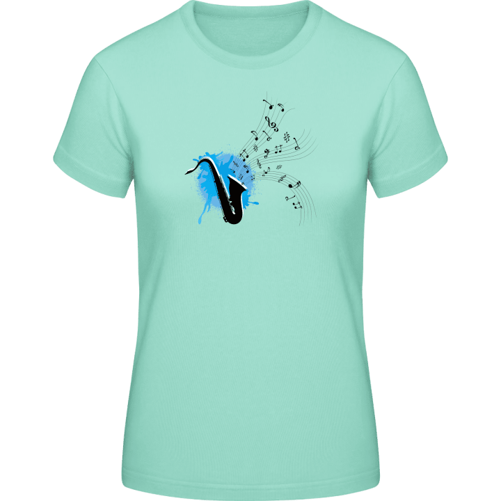 Saxophone Music T-shirt pour femme contain pic