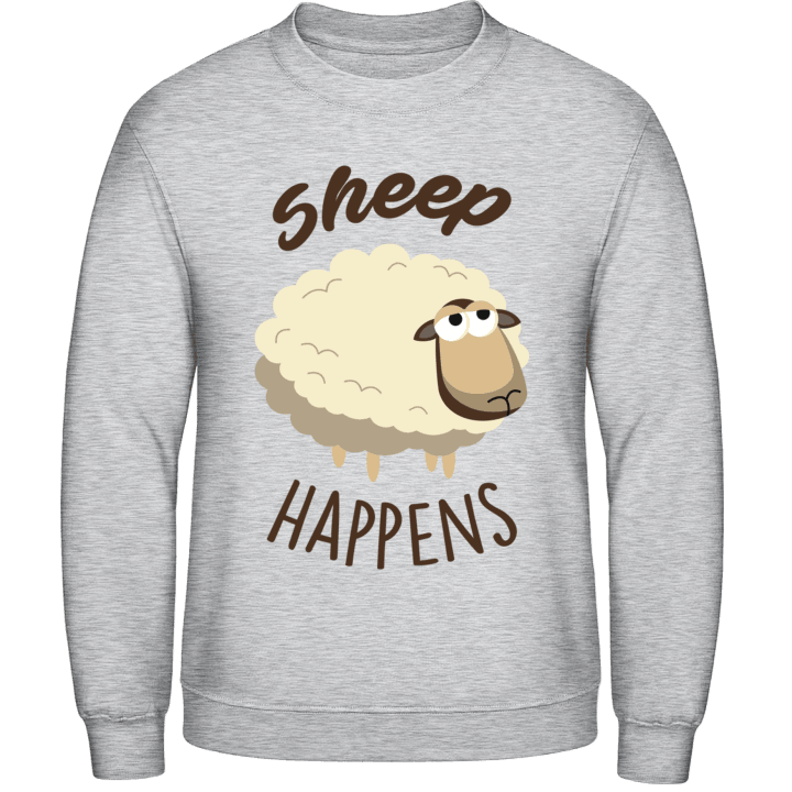 Sheep Happens Sweatshirt 0 image