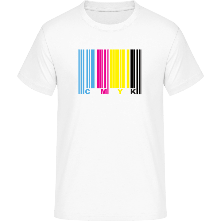 CMYK Barcode T-Shirt 0 image