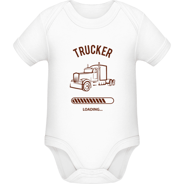 Trucker Loading Baby Rompertje contain pic