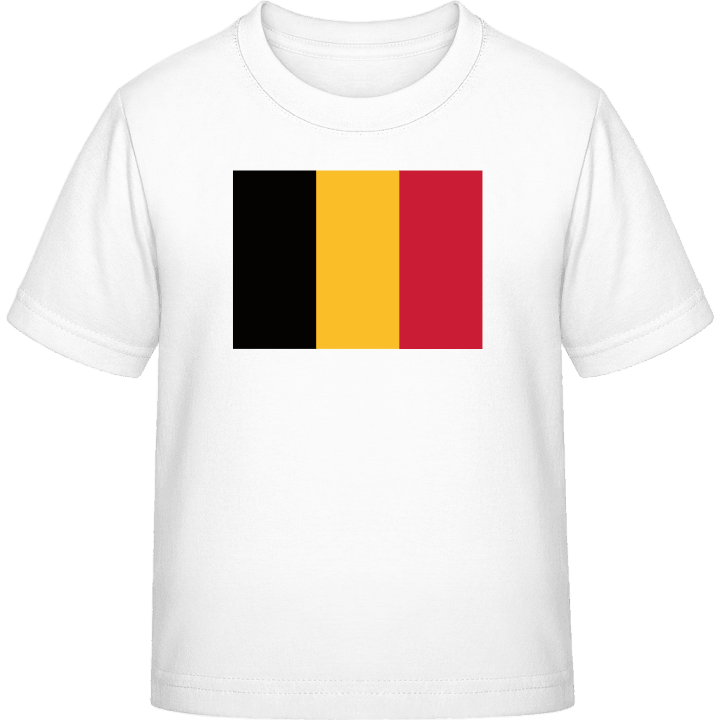 Belgium Flag T-shirt för barn contain pic