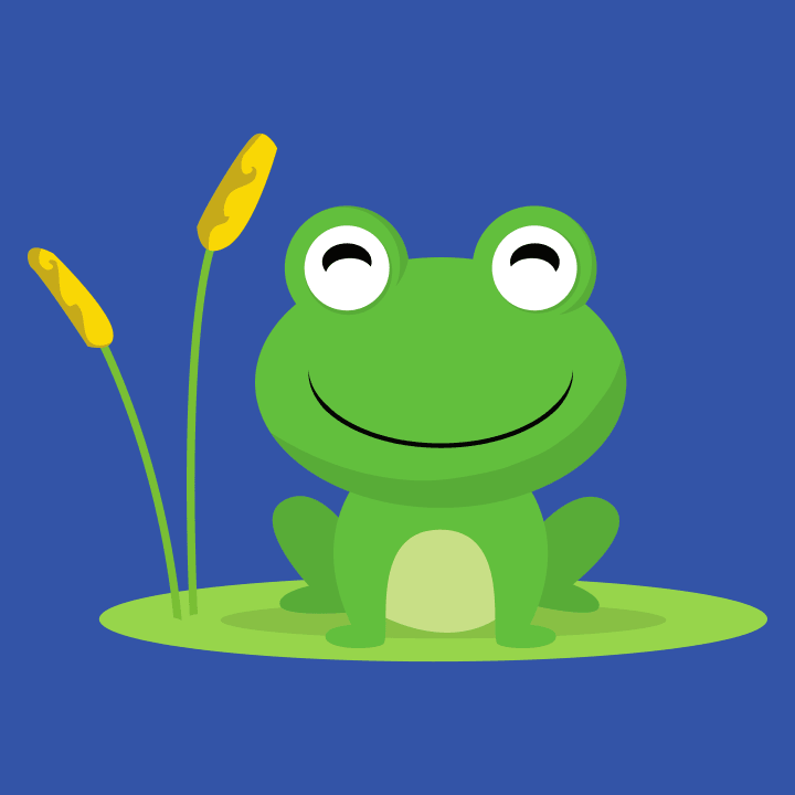 Frog On A Leaf Baby T-Shirt 0 image