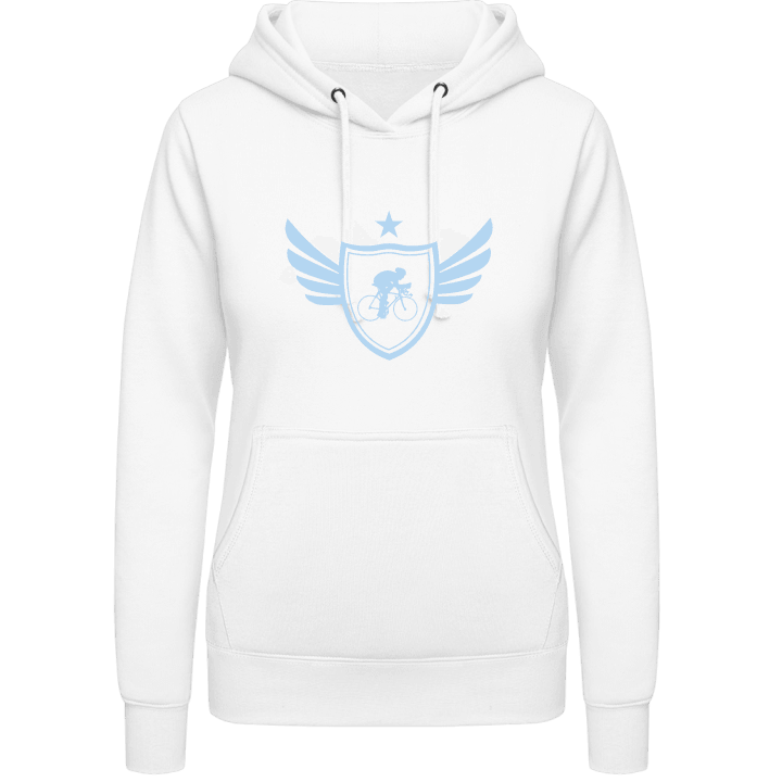 Cyclist Winged Women Hoodie contain pic