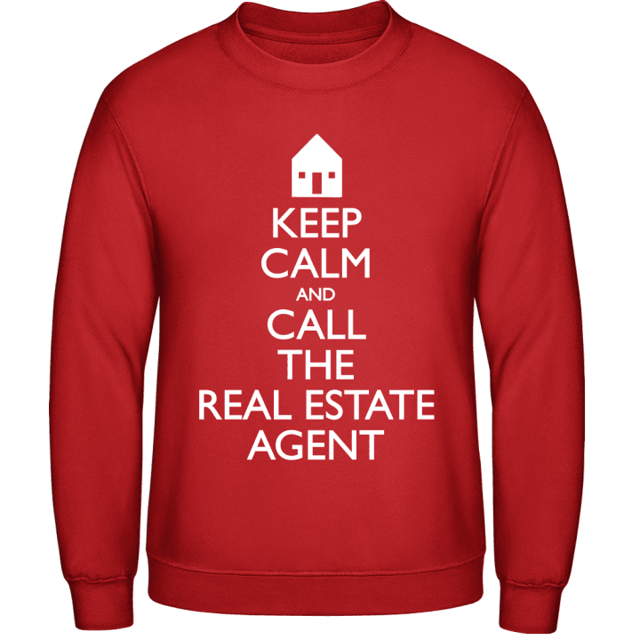 Call The Real Estate Agent Tröja contain pic