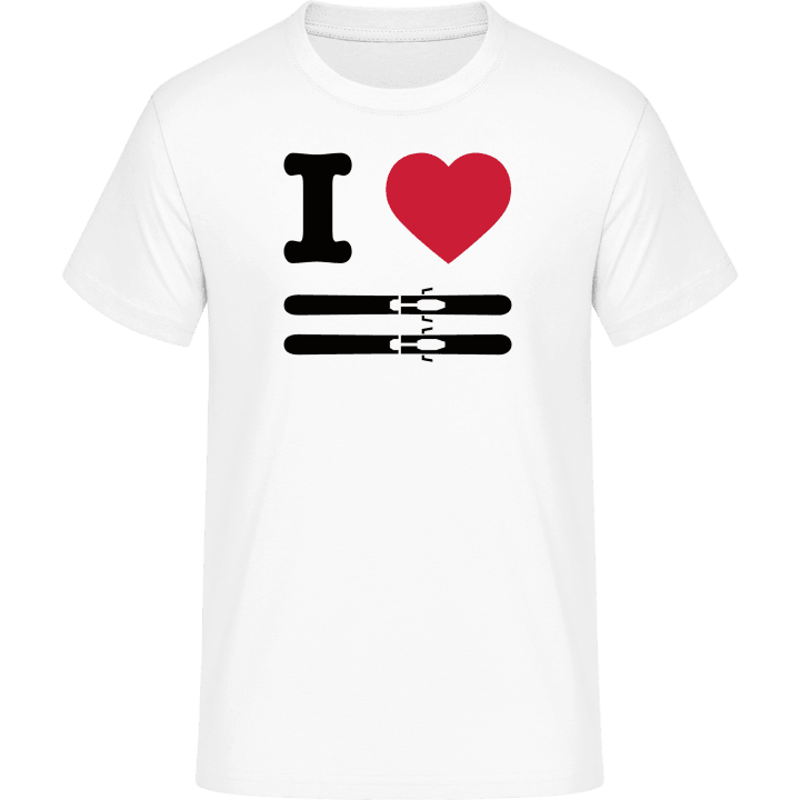 I Heart Skiing T-Shirt 0 image