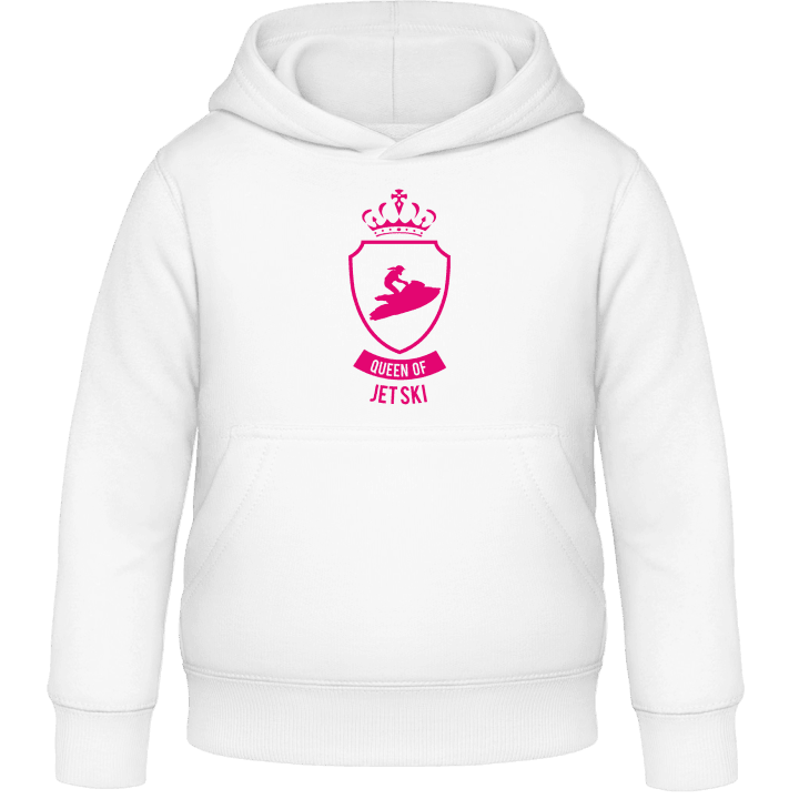 Queen of Jet Ski Kids Hoodie contain pic