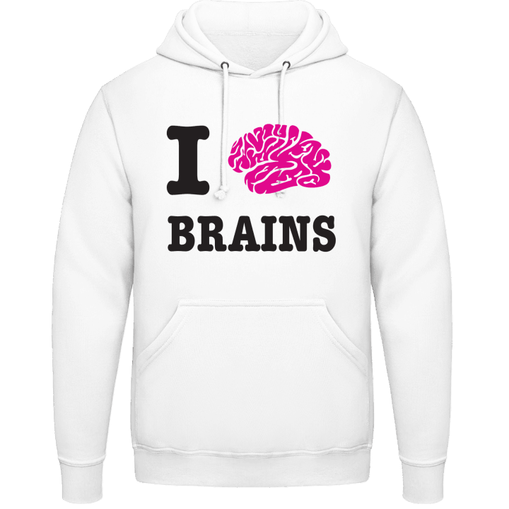 I Love Brains Sweat à capuche contain pic