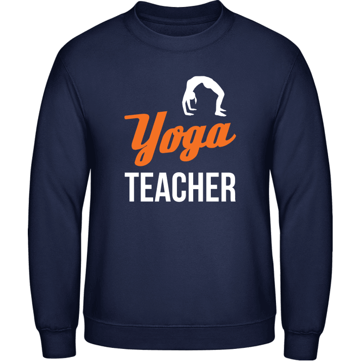 Yoga Teacher Felpa contain pic