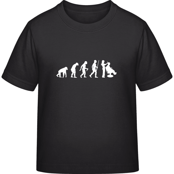 Hairdresser Evolution Kids T-shirt contain pic