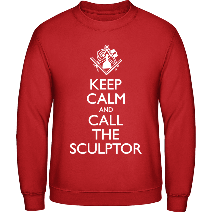 Keep Calm And Call The Sculptor Sudadera contain pic