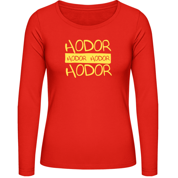 Hodor Hodor T-shirt à manches longues pour femmes 0 image