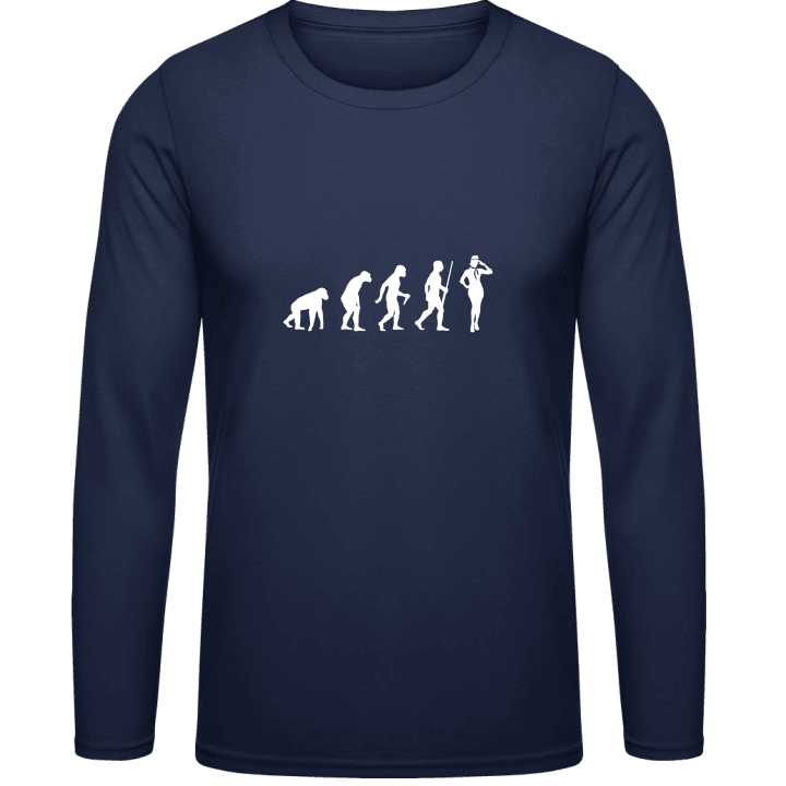 Stewardess Evolution Shirt met lange mouwen contain pic