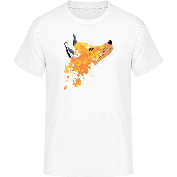 Watercolour Fox Head T-Shirt 0 image