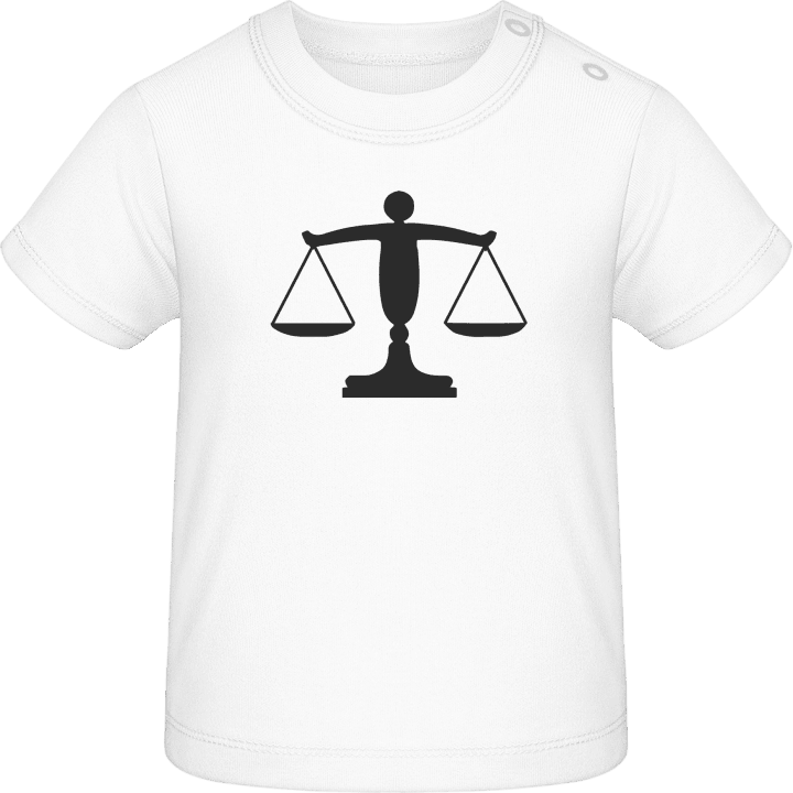Justice Balance Baby T-Shirt contain pic