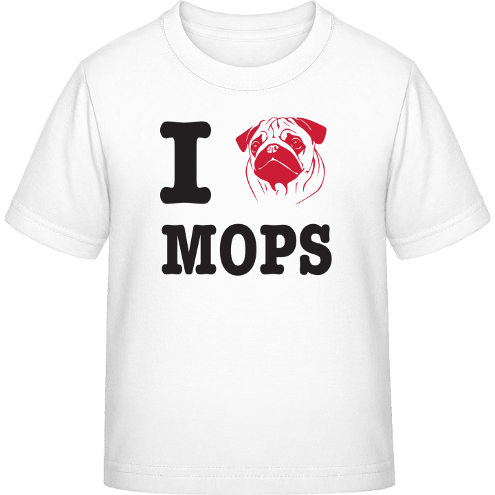 I Love Mops Lasten t-paita 0 image